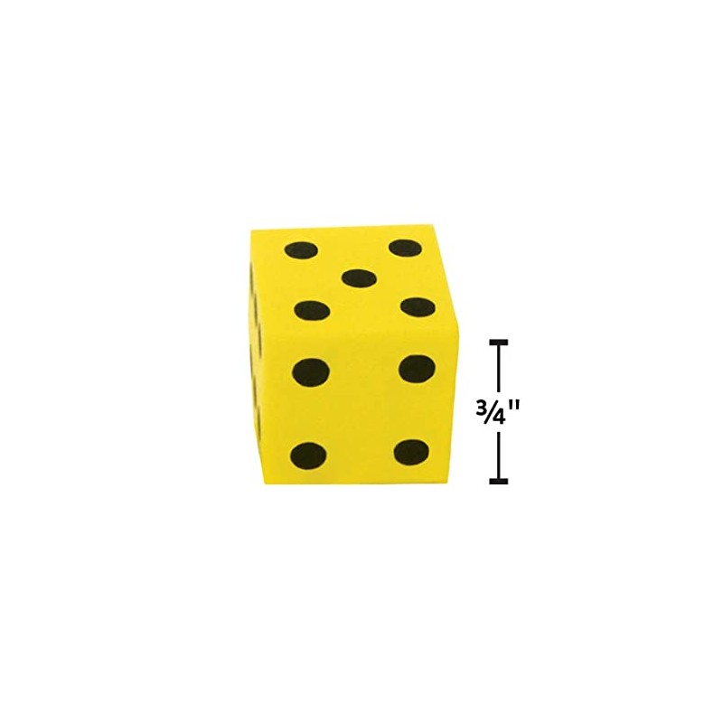Teacher Created Resources Foam Traditional Dice (20603)