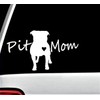 2-Pack Pit Dad and Mom Bull Dog Decal Sticker