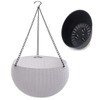 S.fields.inc Hanging Basket, Hanging Pot, Hanging Planter, Flowerpot, Round Hanging
