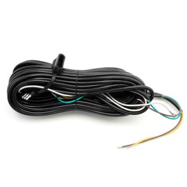 EATAKWARD 4 Pin 5 Wire Trailer Wiring Harness 26FT with Jacketed Cable, Wishbond Trailer Light Kit 4 Way Flat 5 Wire Harness Trailer Wire Connector Plug, Replace for RV