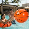 4 Pcs Baseball Inflatable Pool Floats Basketball, Tubes Balls