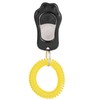 Dog Training Clicker Adjustable 3 Gears Paw Shaped with Wrist