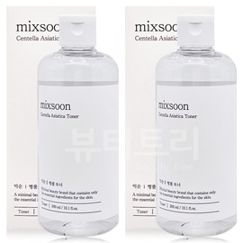 Mixsoon Centella Asiatica Toner 300ml + 300ml / 믹순 병풀 토너 300ml + 300ml