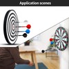 HRLORK 3 Pcs Dart Flights Integrated Dart Flights and Dart