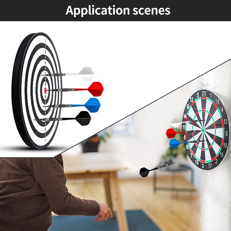 HRLORK 3 Pcs Dart Flights Integrated Dart Flights and Dart