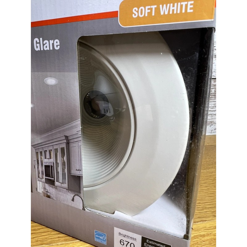 Commercial Electric 6 inch 3000K Soft White Integrated LED Recessed