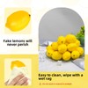 BigOtters 20PCS Small Artificial Lemons, 2.4 x 1.8 Inch Fake