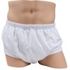 Joyo roy 2PCS Plastic Pants for Adult Diapers Incontinence Protective