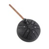 Steel Tongue Drum Portable Mini 3 Inch 6 Notes Hand