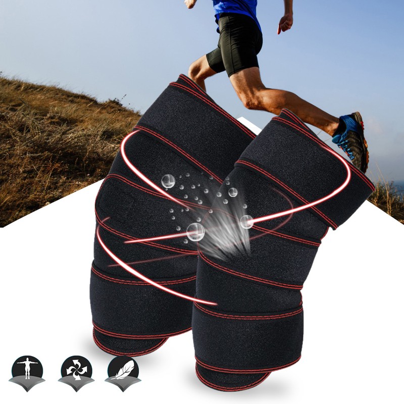 Outdoor Running Cycling Knee Pads Leg Support Brace Cover Guard