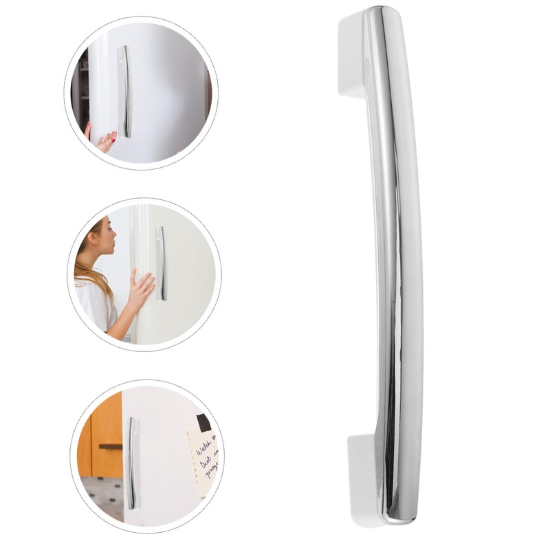 Zerodeko Universal Freezer Door Handle: Nonslip Refrigerator Door Pull Replacement