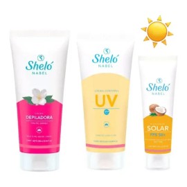 Bloqueador Solar, Depiladora Piel Sensible, Crema Uv Sheló N