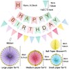 Wonsta Pastel Party Decorations for Birthday Parties, Weddding Decor 19pcs