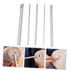 COHEALI Pottery Tools 5pcs Hole Punch Pottery Clay Cutters Pottery