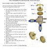 FEBCO OEM Febco 1/8" Male Thread X 1/4" Male Compression
