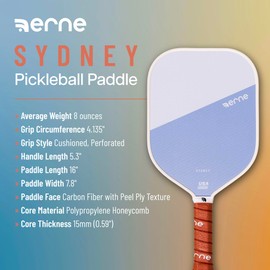 erne Sydney Pickleball Paddle (Blue)