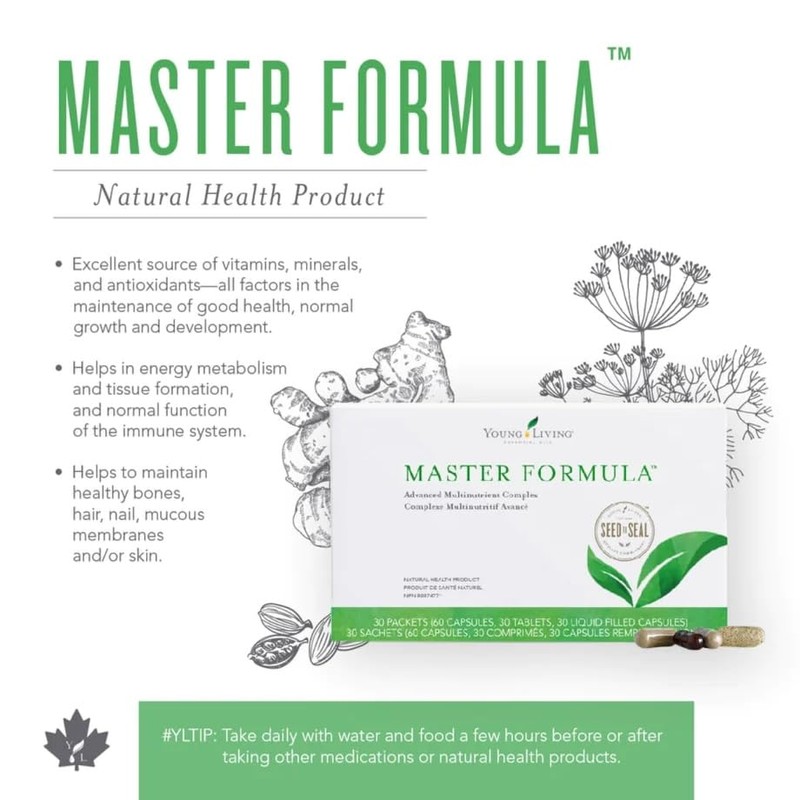Young Living Master Formula | 30 ct | Full-Spectrum Complex