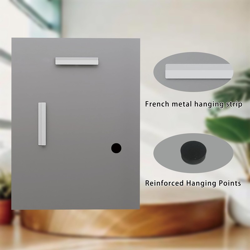 Rectangular Beveled Bathroom Mirrors, 22X30 inch Square Frameless Mirror, Rectangular