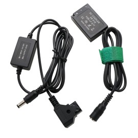 HangTon V-Mount D-TAP a LP-E17 - Batería para cámara Canon EOS R8 R10 RP T6s T6i T7i X8i SL2 800D 9000D, 8V DR-E18