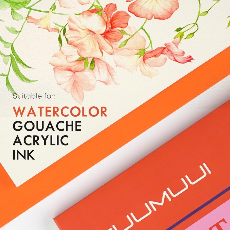 Watercolour Paper A4 100% Cotton - 22 Sheets 300 g/m²
