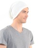 FORBUSITE Mens Slouchy Long Beanie Knit Cap for Summer Winter,