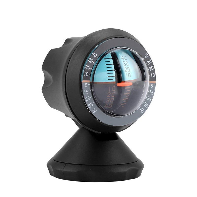 Vehicle Clinometer,Car Vehicle Inclinometer Slope Indicator Meter Level Tilt Gauge