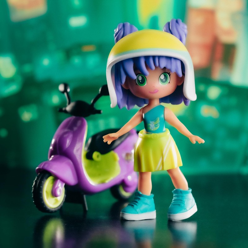 Pinypon Top Moto Girl