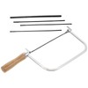 SEWACC Coping Saw Coping Frame and 4 Replacement Blades Hand
