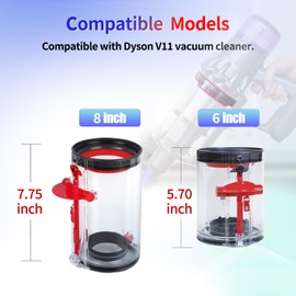 Dust Bin Fixed Sealing Ring Replacement Parts Compatible with Dyson V11 Cordless Vacuum Cleaner,Dust Bucket Accessories