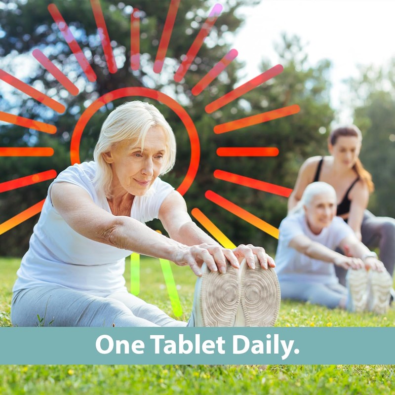 GeriCare Vitamin D 25mcg Tablets Dietary Supplement, 100 Count (Pack