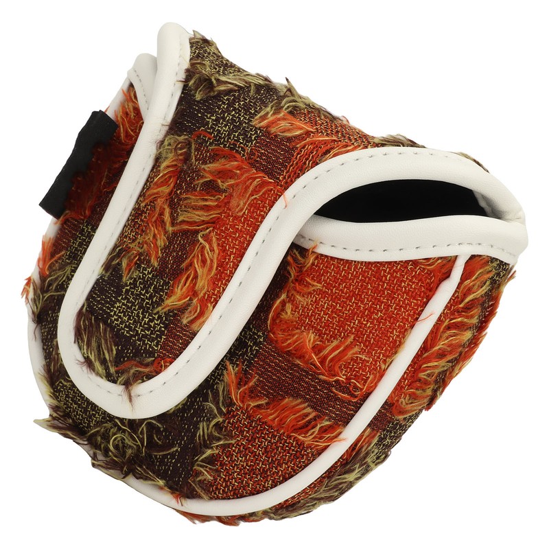 Golf Club Head Cover Half Round Adorable Bear Decor Magnetic