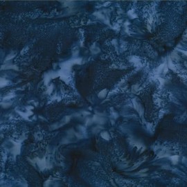 Hoffman - Bali Batik - Watercolors - Navy