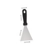 STOBAZA 2Pcs Stainless Steel Cooking Spatula with Plastic Handles Multi