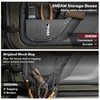 SHEAM Metal Front Door Storage Pockets for 2009-2018 Jeep Wrangler