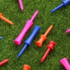 TOYANDONA 40Pcs Golf Tees, Double Deck 4 Sizes Golf Step