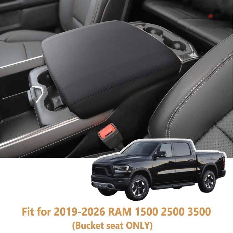 PIMCAR Center Console Cover for 2019-2025 2026 Ram 1500 2500