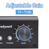 Rodyweil Mic Preamp with 19~75db Adjustable Gain Boost Balaneced Line