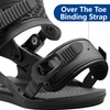 Shupakul 2 Pcs Over-The-Toe Snowboard Binding Strap-Snowboard Binding Straps Replacement