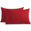 Yorkshire Bedding Pillow Cases 2 Pack - Brushed Microfiber Housewife