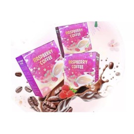 Raspberry Coffee Phiên Bản Mới- Raspberry Coffee-Ca Phe Mam Xoi Giam Can .(Hộp 15 Gói)