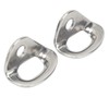 2Pcs Climbing Hangers Stainless Steel Durable Sturdy Smooth Convenient Rock