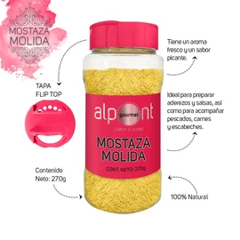 Alpont Mostaza molida, 270 g