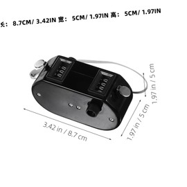 OHPHCALL Handheld Pocket Counter for Golf Game Dual Tally Clicker for Score Tracker People Counting