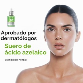 Anua Azelaic Acid 10 Hyaluron - Suero calmante para enrojecimiento, 1.01 onzas líquidas | Suero facial para piel propensa a manchas y grasa, cuidado d