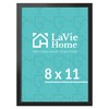 LaVie Home 8x11 Picture Frame for Wall Display, 8x11 Black