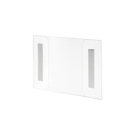 Marketing Holders 8 Pack Wall Mount Acrylic Sign Holder 8.5" X 11" with Extra Strong Adhesive