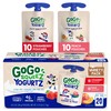 GoGo squeeZ YogurtZ Variety Pack, Strawberry & Peach, 3 oz