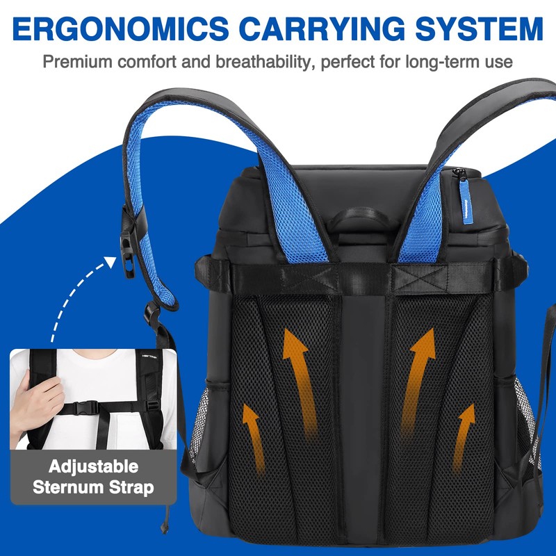 Heytrip Cooler Backpack 36 Cans Insulated Cooler Bag with Sternum