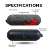 Speaker Skin Compatible with Beats Pill (2024) - Two-Tone Hex