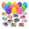 12 Huevos De Pascua Con Juguetes Sorpresa Niños Coneja Happy